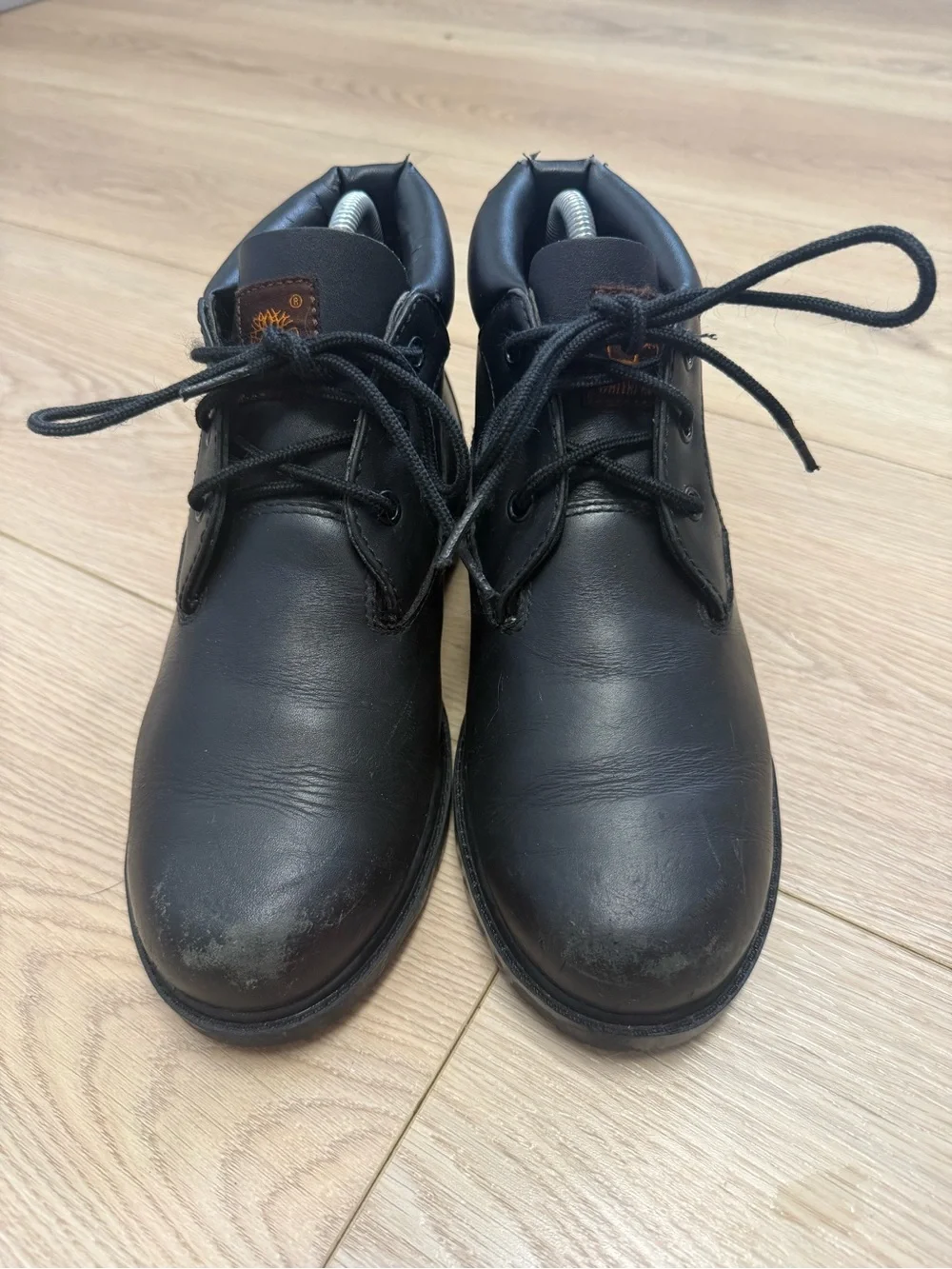 Timberland 1973 Newman Black Leather Waterproof Chukka Boots Men’s Size 6M